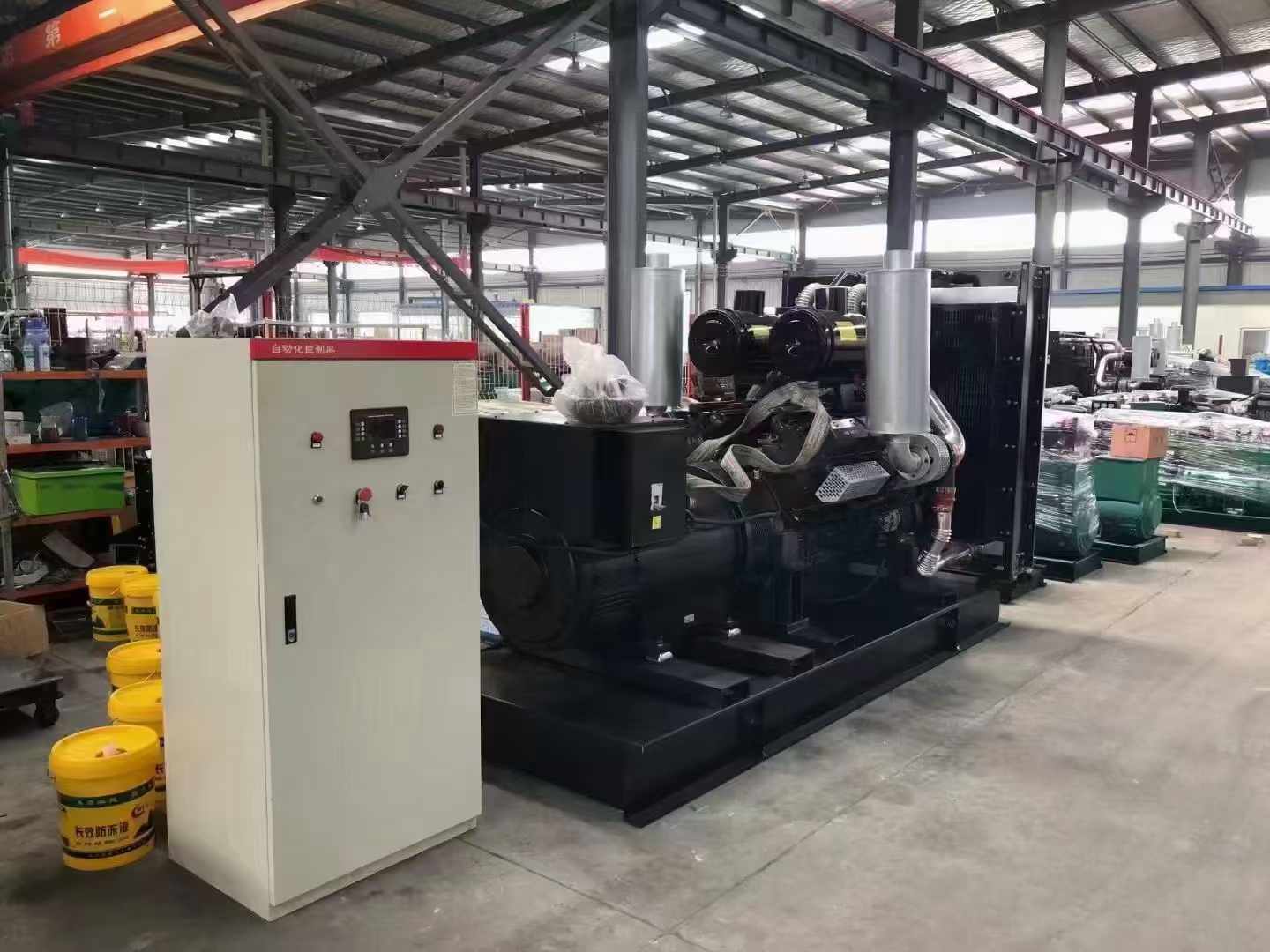 株洲柴油发电机组负载测试时，若出现异常运行状态应如何处理？